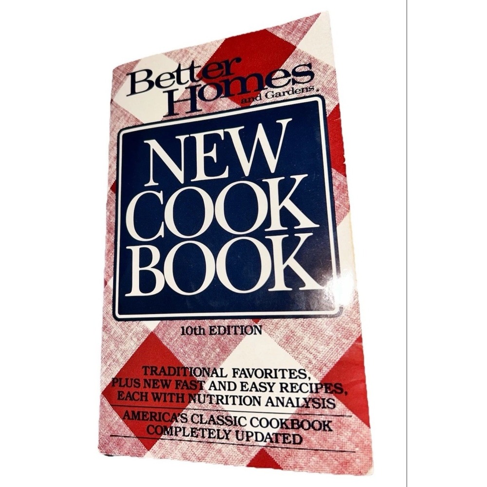 Better Homes and‎ Gardens New Cook Book 1981 Bantam Revised Edition Paperback VG